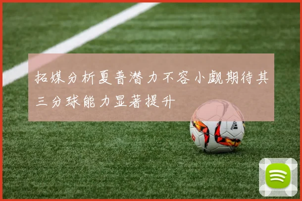 拓媒分析夏普潜力不容小觑期待其三分球能力显著提升