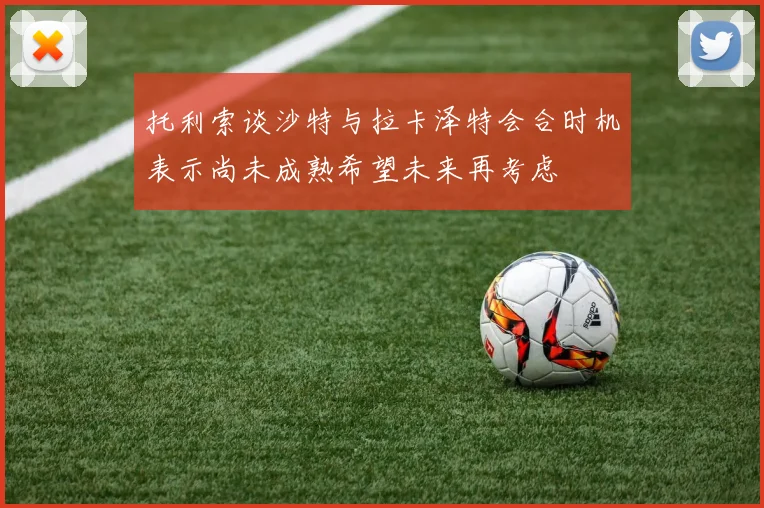 托利索谈沙特与拉卡泽特会合时机表示尚未成熟希望未来再考虑